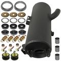 Caltric Muffler Silencer And Kit For Polaris Sportsman 500 4x4 Forest 2011-2013 