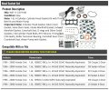 Head Gasket Kit And Bolts With Timing Belt Water Pump Compatible 1996-2000 Honda Civic 1 6l 4-cylinder