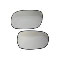 Mirror Glass Pair For Toyota Sequoia 2001 To 2007 Driver And Passenger Side With Backing Plate Non Heated Towing Sr5 Model 