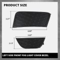 Left Side Front Fog Light Cover Lamp Bezel For Range Rover Evoque 2011 2015 Fits Dynamic And Not Prestige Black Pp Material 2