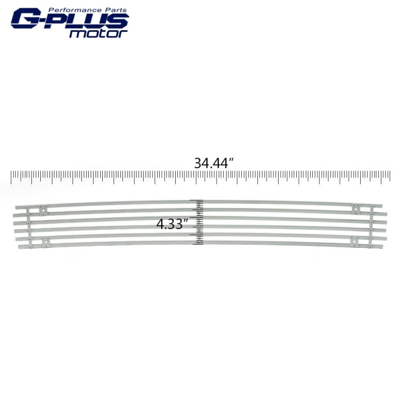 Front Lower Bumper Black Billet Grille Insert For 2009-2014 Nissan Maxima Us