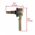 Caltric Two Sets Of Tie Rod End Kit Compatible With Suzuki Ltf250 Lt-f250 Ozark Ltf-250 2009 2010 2011 2012