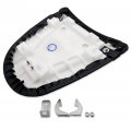 Httmt- Motorcycle 2003-2004 Ninja Zx6r Zx636 Rear Passenger Pillion Seat Compatible With Kawasak Back Pad P N Pskz136-bk