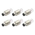 Led Valve Stem Caps Lights Kit 6pcs Tire Bike Wheel For Car Trucks Golf Cart Assemblies Bicycle Motorcycle Tyre Spoke Flash Red 