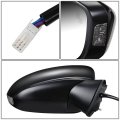 Ma1321188 Factory Style Passenger Right Side Mirror Manual Folding Power Adjust Heated Glass Turn Signal Blind Spot Detection