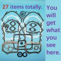 Tuzliufi Complete Top End Gasket Set Kit Compatible With 400400 400700 401400 401700 402400 402700 404400 404700 422400 422700