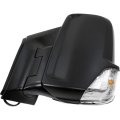 Driver Side Door Mirror For Freightliner Sprinter 2500 3500 2006 2016 Manual With Turn Signal Textured Black Replacement 