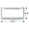 Southeastern Louisiana University Full Size Standard License Plate Metal Frame