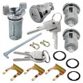 607893 608307 605533 Ignition Doors Trunk Lock Cylinder W Keys Kit Fit For Buick Skylark Sr Coupe 2-door 5 7l 5733cc 350cu In 