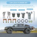 607893 608307 605533 Ignition Doors Trunk Lock Cylinder W Keys Kit Fit For Buick Skylark Sr Coupe 2-door 5 7l 5733cc 350cu In