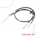 A-premium Rear Driver And Passenger Side Parking Brake Cable Assembly Compatible With Ford Models F-150 F150 2000-2003 Heritage