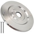 16090 Chateau Collection Escutcheon Pate For One-handle Tub And Shower Faucets Brushed Nickel 