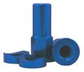 Outlaw Racing Blue Alloy Anodized Rim Lock Kit For Honda Kawasaki Suzuki Yamaha Ktm Cr Crf Kx Kxf Yz Yzf Rm Rmz 