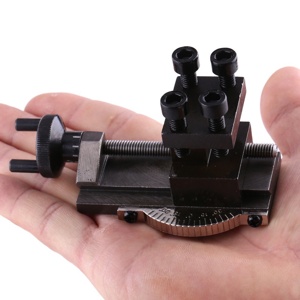 Lathe Compound Slide 30 Degrees Rotatable Mini Tool Holder Accessory Premium Tungsten Steel For C0 Multifunctional Sn 10154