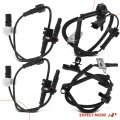 Abs Wheel Speed Sensor For Chevrolet Gmc Models Silverado 3500 Hd Sierra 2015-2016 Cab Chassis Front And Rear Driver Passenger