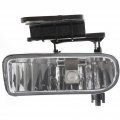 Chevy Silverado 3500 Fog Light Assembly 2001 2002 Driver Side W Bracket Rectangular Gm2592113 10368476 