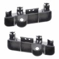 Rear Upper Bumper Brackets For Toyota Corolla 2014 To 2019 Driver And Passenger Side Pair Plastic Replaces 5256202210 