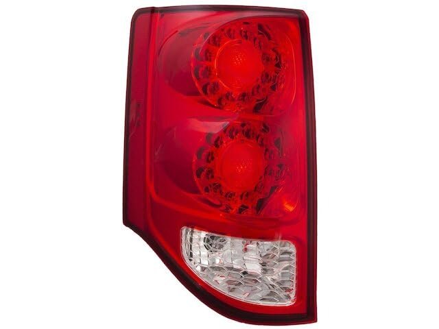 Left Driver Side Led Tail Light Assembly For 2011 2020 Dodge Grand Caravan Red Polycarbonate Lens Oe 5182535ae Waterproof