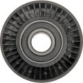 Idler Pulley For Chrysler Aspen 2009 Serpentine Belt Type Plastic Black 17mm Inside Diameter 2 3mm Thickness 1 Mounting Hole 