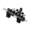 Kimiss Tire Air Control Valve Foot Pedal For Changer Machine Aluminum Alloy 8mm Od Tubing Connectors Pneumatic Switch Type B B