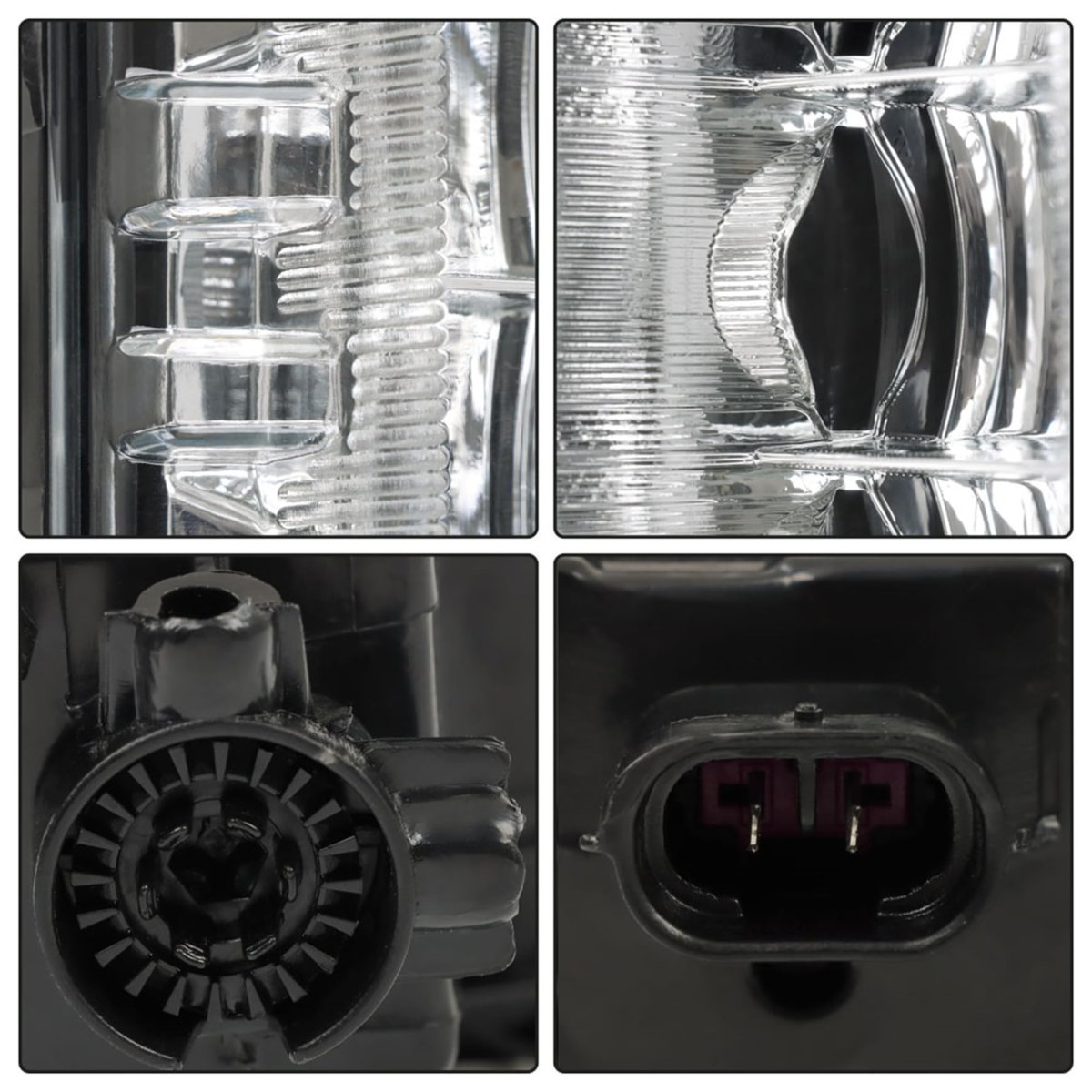 1 Pair Front Fog Light Assembly Replacement For Yukon Xl 2021 2022 2023 Left And Right Side Driving Lamps Clear Lens Direct