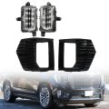 1 Pair Front Fog Light Assembly Replacement For Yukon Xl 2021 2022 2023 Left And Right Side Driving Lamps Clear Lens Direct