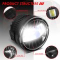 Auto Dynasty High Power Led Projector Fog Lights Lamp Compatible With Nissan Infiniti Subaru Honda Ford Acura Driver And