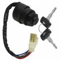 Caltric Ignition Key Switch Compatible With Kawasaki Mule 600 Kaf400 Kaf 400 2007-2016