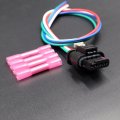 4-pin Radiator Shutter Actuator Connector Pigtail For Buick Lacrosse 2015-2019 Wiring Harness 4f0973704 