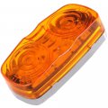 Ocpty 12led Side Marker Light 6pcs Amber Red Trailer Lamp Stop Turn Tail Fit For Boats Truck Pickups 12v Waterproof Signal