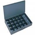 Durham Compartment Box 18x12x3 21 Compartments With Fixed Dividers 