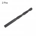 Uxcell 2pcs 10 9mm Dia Split Point Tip 141mm Long High-speed Steel Twist Drill Bit