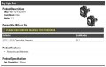 Fog Light Set Of 2 Compatible With 2012-2015 Chevy Camaro Zl1