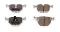 Z26-683 Rear Carbon Fiber Ceramic Brake Pads With Installation Hardware For Bmw And Land Rover Range Street Warrior Performance 