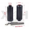 Smt-extended Frame Slider Compatible With 2004 2005 2006 2007 2008-2012 Fz-6 Fz-6s 600 Cn B075vmw7d3