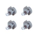 6 Pack Warm White T3 Neo Wedge Halogen Bulb Replacement Fit For A C Light 12v 