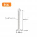 Uxcell M5-0 8 X 40mm 30pcs Flat Round Head Screws 304 Stainless Steel Phillips Drive Machine Hardware Fastener For Furniture