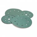 3m Green Corps Hookit Sanding Discs 00513 No Hole 6 In 60 Grade Pack Of 25 Production For Coating Removal Metal Surfaces Auto