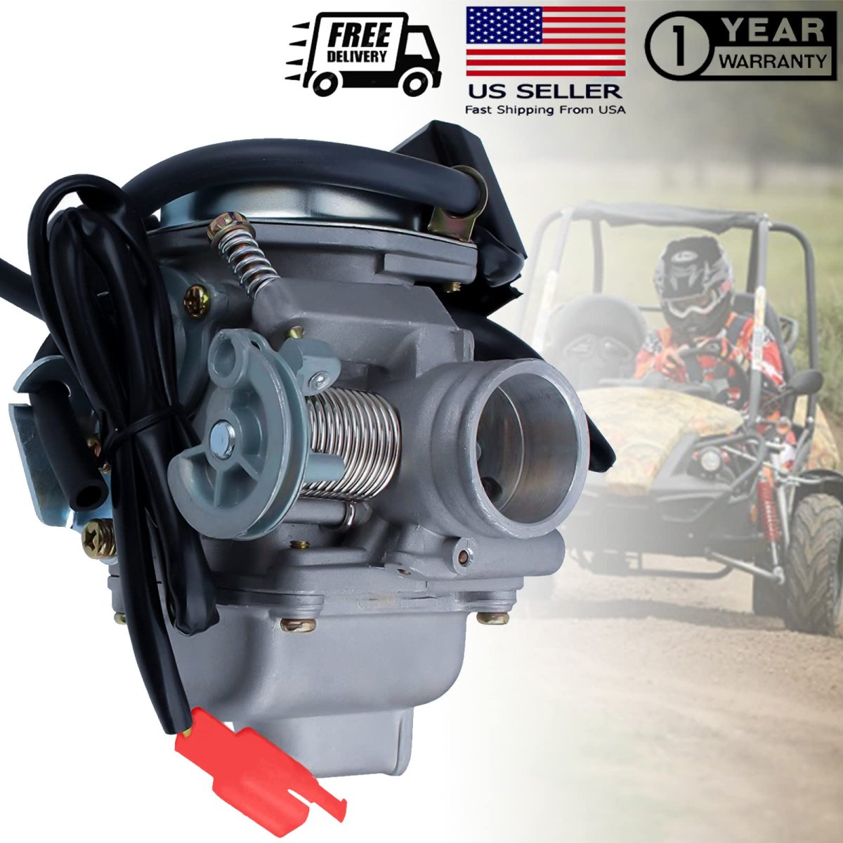 16100-kat-913-aft Gy6 Carburetor Hammerhead 150cc Ss Gt Gts 200