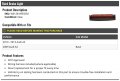 3rd Third Brake Light Lens With Wiring Harness Compatible 2009-2013 Audi A4
