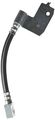150 67329 Brake Hose Black Machined Finish Vehicle Specific Fit 