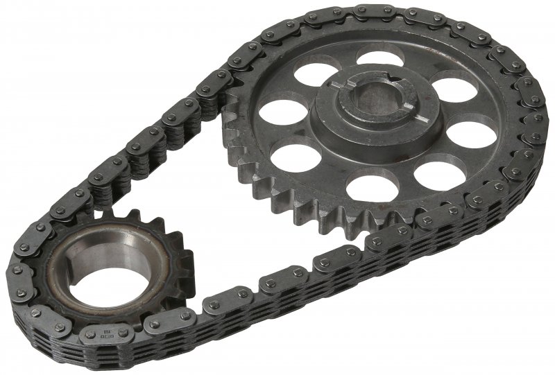 C3013k Engine Timing Set 3 Piece Metal Machined Finish