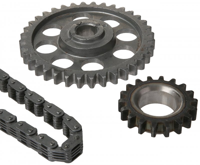 C3013k Engine Timing Set 3 Piece Metal Machined Finish