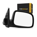 Passenger Side Mirror For Gmc Canyon 2004 To 2012 Power View Black Textured Folding Gm1321280 15246905