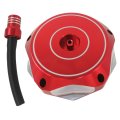 Cnc Gas Cap For Honda Trx400ex Sportrax 400 1999 2014 Trx450r 2004 2009 Trx700xx 2008 Red Aluminum Fuel Tank With Breathing 