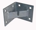 Dock Edge Inc Floating Heavy Duty Galvanized Corner Plate With Anchor Chain Bar 