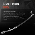 A-premium A C Discharge Line Hose Assembly Compatible With Subaru Impreza 2017-2020 H4 2 0l Compressor To Condenser Automatic
