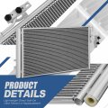 Auto Dynasty Aluminum A C Condenser For 2011-2018 Bmw X3 X4 Bm3030131 Dpi 4127 11 12 13 14 15 16 17 18