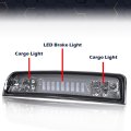 Led Bar 3rd Brake Light For Dodge Ram 1500 2500 3500 2009-2017 High Mount Stop Rear Tail Cargo Lamps I Type Smoke Lens Chrome