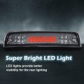 Led Bar 3rd Brake Light For Dodge Ram 1500 2500 3500 2009-2017 High Mount Stop Rear Tail Cargo Lamps I Type Smoke Lens Chrome